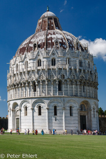 Battistero di San Giovanni  Pisa Toscana Italien by Peter Ehlert in Abstecher nach Pisa