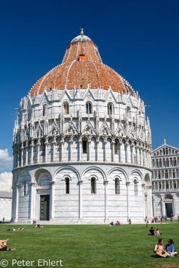 Battistero di San Giovanni  Pisa Toscana Italien by Peter Ehlert in Abstecher nach Pisa