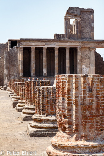 Säulenfüße  Pompei Campania Italien by Peter Ehlert in Pompeii und Neapel