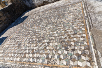 3D Mosaik  Pompei Campania Italien by Peter Ehlert in Pompeii und Neapel