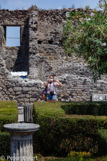 Lara im Garten  Pompei Campania Italien by Peter Ehlert in Pompeii und Neapel