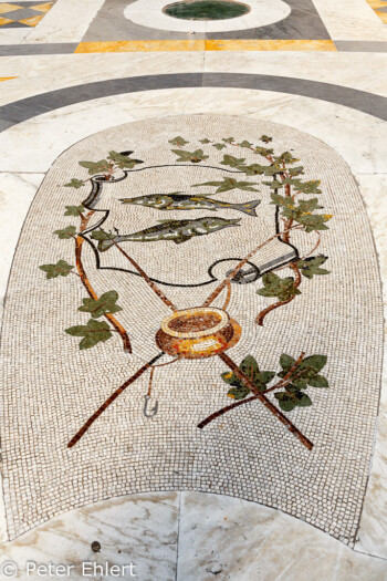 Fisch Mosaik  Neapel Campania Italien by Peter Ehlert in Pompeii und Neapel