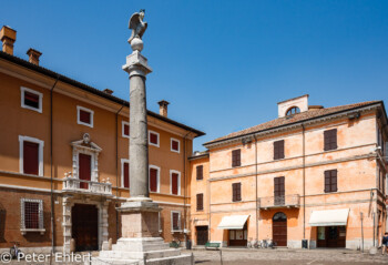 Säule  Ravenna Emilia-Romagna Italien by Peter Ehlert in Ravenna und Cesenatico