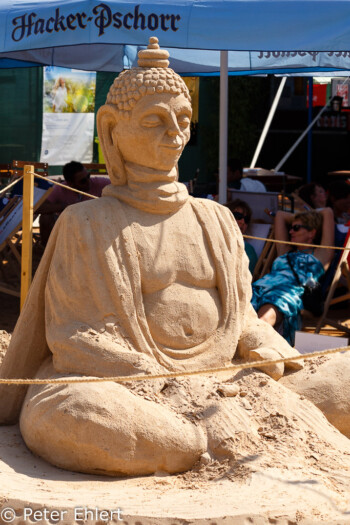 Sandskulptur  München Bayern Deutschland by Peter Ehlert in Sommer-Tollwood Festival