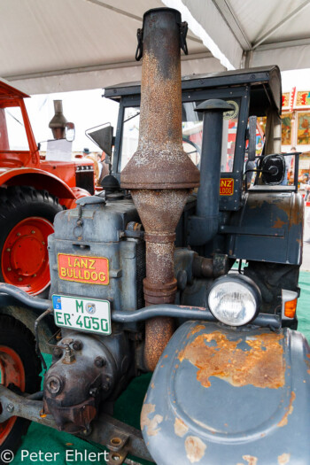 Historischer Traktor Lanz  München Bayern Deutschland by Peter Ehlert in Münchner Oktoberfest