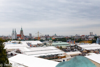 Blick auf Festwiese  München Bayern Deutschland by Peter Ehlert in Münchner Oktoberfest