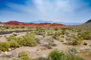 Park Einfahrt   Nevada USA by Peter Ehlert in Valley of Fire - Nevada State Park