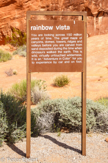 Info Tafel   Nevada USA by Peter Ehlert in Valley of Fire - Nevada State Park