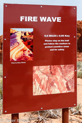 Fire Wave Trail   Nevada USA by Peter Ehlert in Valley of Fire - Nevada State Park