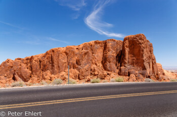 Gibraltar Rock   Nevada USA by Peter Ehlert in Valley of Fire - Nevada State Park