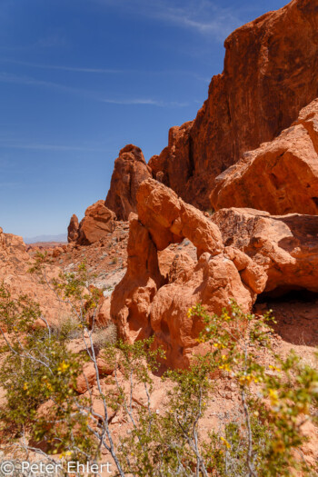 Gibraltar Rock   Nevada USA by Peter Ehlert in Valley of Fire - Nevada State Park