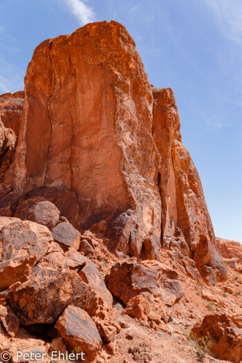 Gibraltar Rock   Nevada USA by Peter Ehlert in Valley of Fire - Nevada State Park