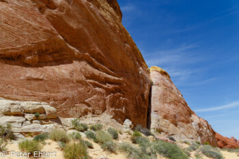 White Dome Trail   Nevada USA by Peter Ehlert in Valley of Fire - Nevada State Park