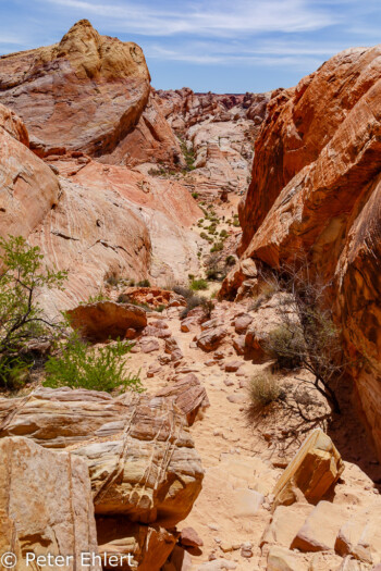 White Dome Trail   Nevada USA by Peter Ehlert in Valley of Fire - Nevada State Park