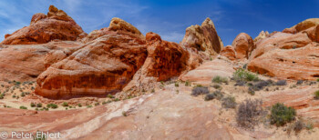 White Dome Trail   Nevada USA by Peter Ehlert in Valley of Fire - Nevada State Park