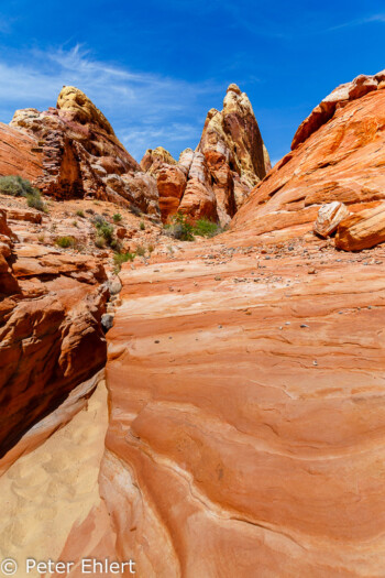 White Dome Trail   Nevada USA by Peter Ehlert in Valley of Fire - Nevada State Park