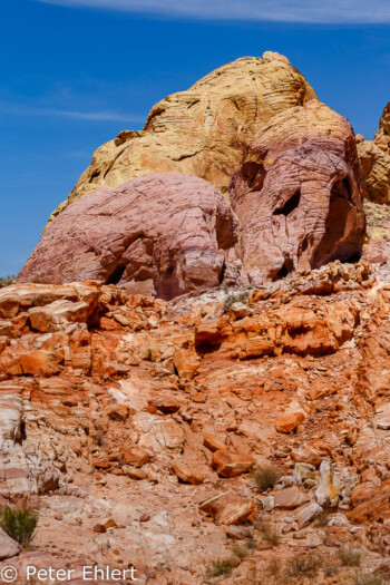 White Dome Trail   Nevada USA by Peter Ehlert in Valley of Fire - Nevada State Park