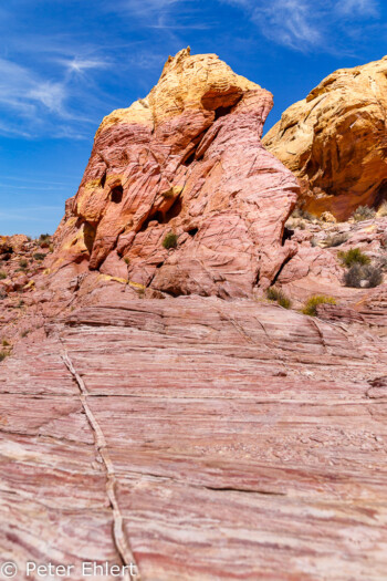 White Dome Trail   Nevada USA by Peter Ehlert in Valley of Fire - Nevada State Park