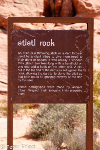 Atlatl Rock   Nevada USA by Peter Ehlert in Valley of Fire - Nevada State Park