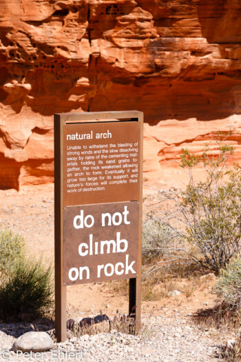 Natural Arch   Nevada USA by Peter Ehlert in Valley of Fire - Nevada State Park