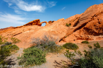 Natural Arch   Nevada USA by Peter Ehlert in Valley of Fire - Nevada State Park