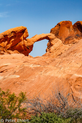 Natural Arch   Nevada USA by Peter Ehlert in Valley of Fire - Nevada State Park