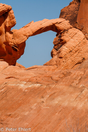 Natural Arch   Nevada USA by Peter Ehlert in Valley of Fire - Nevada State Park