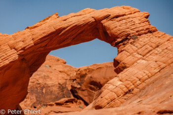 Natural Arch   Nevada USA by Peter Ehlert in Valley of Fire - Nevada State Park