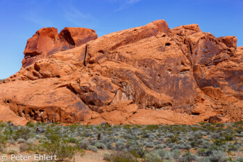 Natural Arch   Nevada USA by Peter Ehlert in Valley of Fire - Nevada State Park