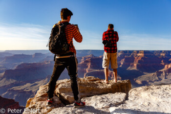 Am Abgrund  Grand Canyon Village Arizona USA by Peter Ehlert in Grand Canyon South Rim