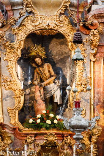 Altarbild Jesus  Steingaden Bayern Deutschland by Peter Ehlert in Wieskirche im Winter