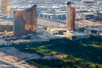 Wynn und Encore von oben  Las Vegas Nevada USA by Peter Ehlert in Las Vegas Stadt und Hotels