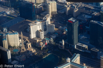 Paris, Bellagio und Cosmopolitan von oben  Las Vegas Nevada USA by Peter Ehlert in Las Vegas Stadt und Hotels
