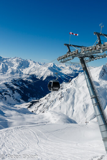 Goldel Trittkopfbahn und Blick in Richtung Klösterle  Lech Vorarlberg Österreich by Peter Ehlert in Sankt Anton 2018