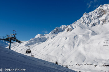 Sessellift Trittkopf 1 mit Rosskopf   Lech Vorarlberg Österreich by Peter Ehlert in Sankt Anton 2018