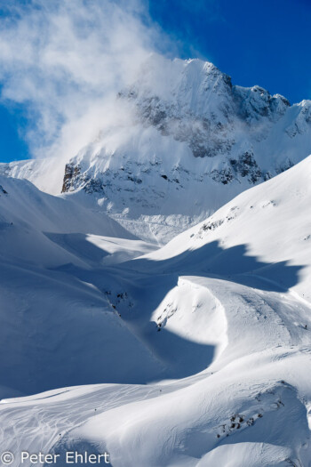 Untere Wildgrubenspitze in Wolken  Lech Vorarlberg Österreich by Peter Ehlert in Sankt Anton 2018