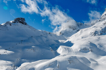 Hintere Hasenfluh, Muggengratbahn, Untere Wildgrubenspitze in Wo  Lech Vorarlberg Österreich by Peter Ehlert in Sankt Anton 2018