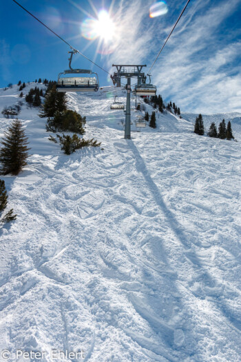 Spuren unter dem Lift  Gemeinde Warth Vorarlberg Österreich by Peter Ehlert in Sankt Anton 2018