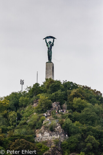 Freiheitsstatue auf Gellértberg  Budapest Budapest Ungarn by Peter Ehlert in Budapest Weekend