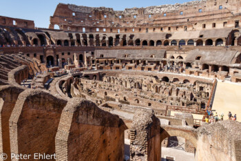 Arena Innenbereich  Roma Latio Italien by Peter Ehlert in Rom - Colosseum und Forum Romanum