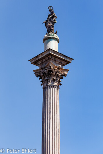 Säule vor Santa Maria Maggiore  Roma Latio Italien by Peter Ehlert in Rom - Plätze und Kirchen