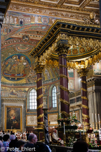 Kirchendecke  Roma Latio Italien by Peter Ehlert in Rom - Plätze und Kirchen