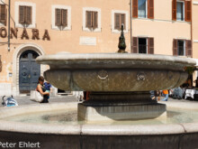 Fontana di Campo de Fiori  Roma Latio Italien by Peter Ehlert in Rom - Plätze und Kirchen