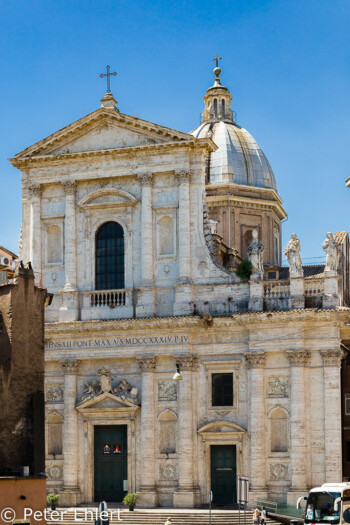 Saint Giovanni dei Fiorentini  Roma Latio Italien by Peter Ehlert in Rom - Plätze und Kirchen