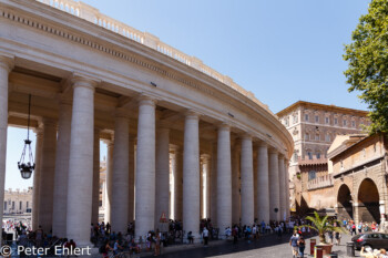 Largo del Colonnato  Roma Latio Italien by Peter Ehlert in Rom - Plätze und Kirchen