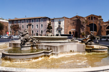Fontana delle Naiadi  Roma Latio Italien by Peter Ehlert in Rom - Plätze und Kirchen