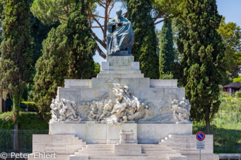 Monumento a Giuseppe Mazzini  Roma Latio Italien by Peter Ehlert in Rom - Plätze und Kirchen