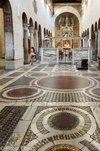Bodenmosaike  Roma Latio Italien by Peter Ehlert in Rom - Plätze und Kirchen