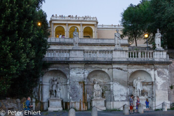 Il Pincio  Roma Latio Italien by Peter Ehlert in Rom - Plätze und Kirchen