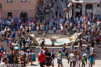 Fontana della Barcaccia  Roma Latio Italien by Peter Ehlert in Rom - Plätze und Kirchen